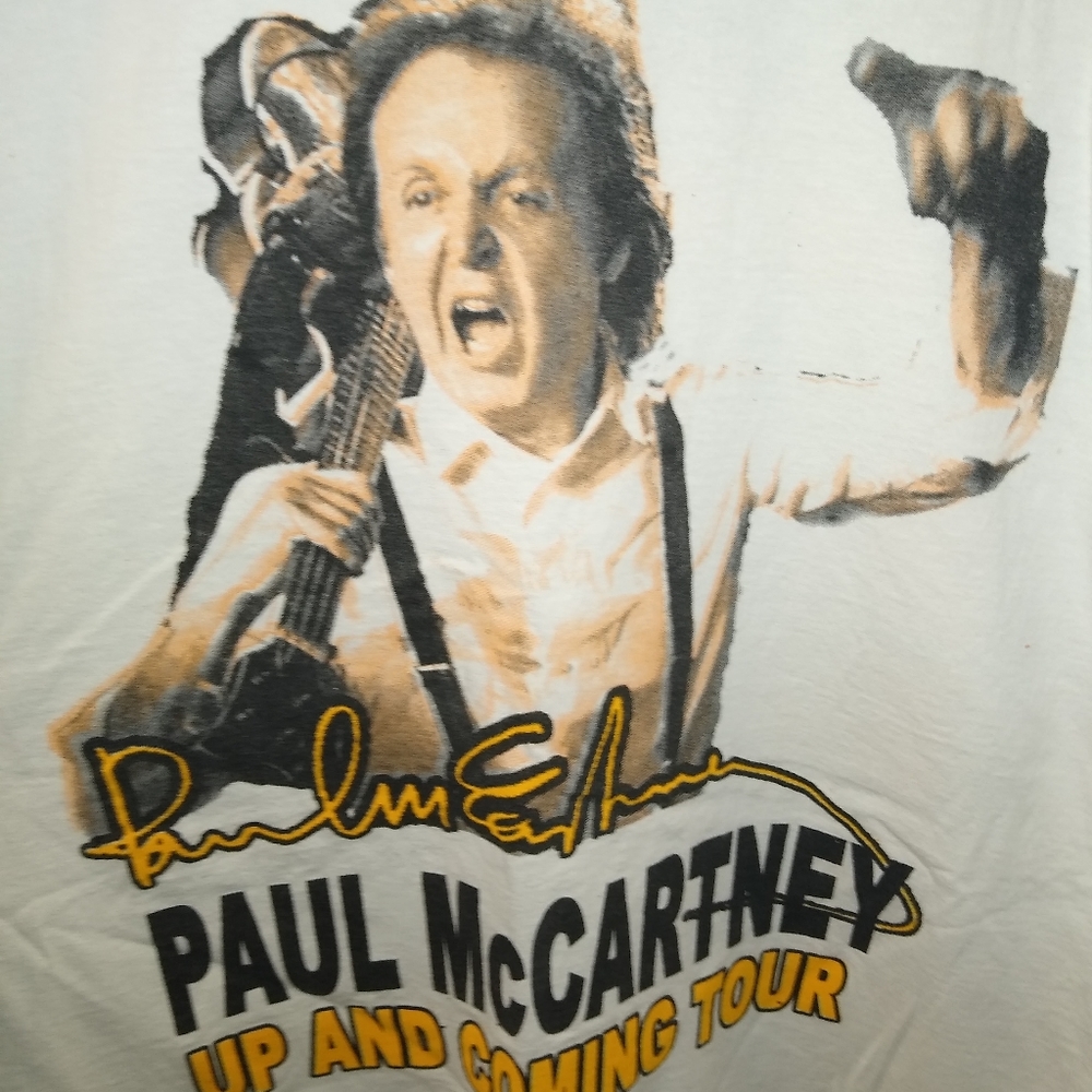 Paul McCartney Up & Coming Tour Concert Tshirt (L)